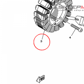 YAMAHA - STOJAN ALTERN. nr: 5YU814100000