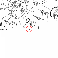 YAMAHA - SRUBA nr: 903403212300