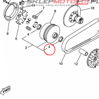 YAMAHA - simmering nr: 931022880000