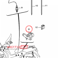 YAMAHA - SENSOR, PRESSURE nr: 1C7823800000