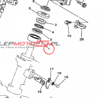 YAMAHA - lozysko nr: 933320000800