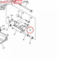 YAMAHA - sruba nr: 901051003000