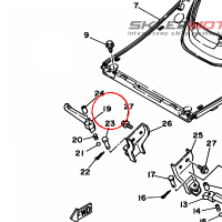 YAMAHA - PODNOZEK nr: 3VR274410200