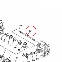 YAMAHA - SWORZEN nr: 1C3163571000