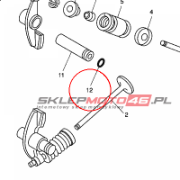 YAMAHA - uszczelniacz nr: 932100981100