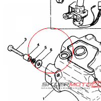 YAMAHA - tulejka nr: 904801301400