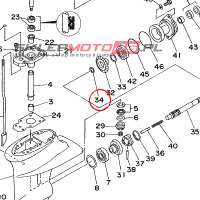 YAMAHA - podkladka nr: 902011768200