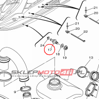 YAMAHA - PILOT, WATER nr: F2CU753B0100