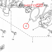 YAMAHA - GASKET, CYLINDER H nr: 1S7E11960000