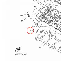 YAMAHA - SRUBA nr: 901160808700