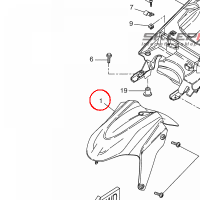 YAMAHA - blotnik nr: 1PHF151100P0