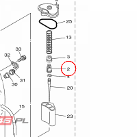 YAMAHA - HOLDER nr: 5HD142610000