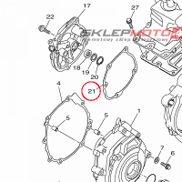 YAMAHA - uszczelka nr: 2CR154560000