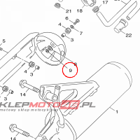 YAMAHA - podkladka nr: 902010501500