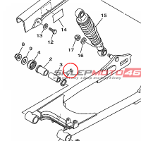 YAMAHA - simmering nr: 931091880400