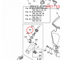 YAMAHA - JOINT, HOSE 2 nr: 6R3125820000