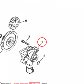 YAMAHA - POMPA OLEJOWA nr: 4VR133000000