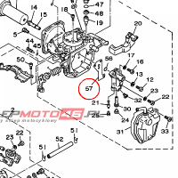 YAMAHA - GASKET nr: 3JB141990000