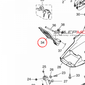 YAMAHA - LID, FUEL nr: 1SDF74A80000