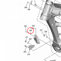 YAMAHA - tulejka nr: 903870610600