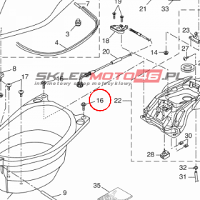 YAMAHA - SRUBA nr: 901190611800