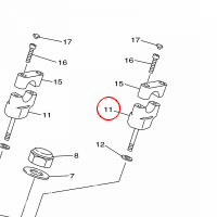 YAMAHA - UCHWYT KIEROWNICY nr: 20S234422000