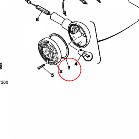 YAMAHA - USZCZELKA KIR. nr: 341833137000