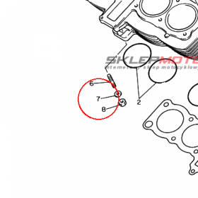 YAMAHA - podkladka nr: 90201084G300