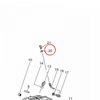 YAMAHA - SPREZYNA nr: 9017005X0000