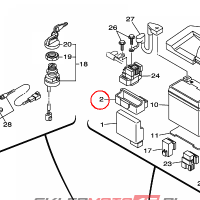 YAMAHA - OPASKA nr: 4D3855460000