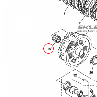 YAMAHA - lozysko nr: 93310228S500