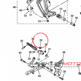 YAMAHA - sruba nr: 905081813500