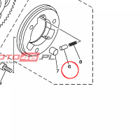 YAMAHA - TULEJKA nr: 3AY155830000