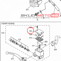 YAMAHA - KOREK ZB. PL. HAM. nr: 1DX258520000