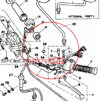 YAMAHA - sruba nr: 90109061F300