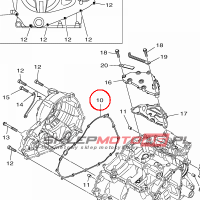 YAMAHA - uszczelka nr: 1WDE54610000