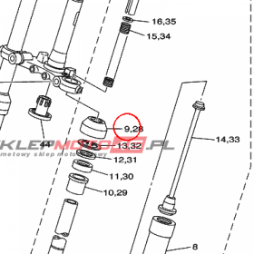 YAMAHA - simmering nr: 5H0231440000