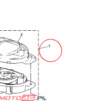 YAMAHA - PREDKOSCIOMIERZ nr: 5RWH35105100