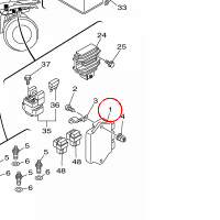 YAMAHA - modul zaplonowy nr: 17S855400000