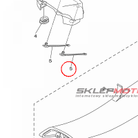 YAMAHA - BAND, SEAT nr: 1SL247340000