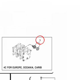 YAMAHA - TERMOSTAT nr: 6E5124110200