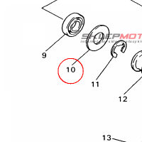 YAMAHA - podkladka nr: 902011422000