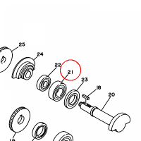 YAMAHA - lozysko nr: 933060042300