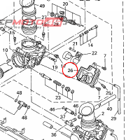 YAMAHA - O-RING nr: 4XV145620000