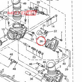 YAMAHA - O-RING nr: 4XV145620000