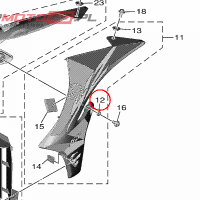 YAMAHA - tulejka nr: 903870637200