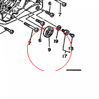 YAMAHA - simmering nr: 931022530500