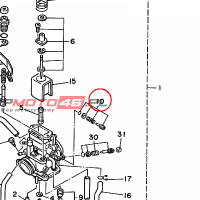 YAMAHA - SRUBA REG. GAZNIKA nr: 3ET141030000