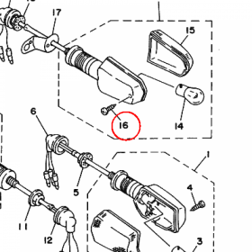 YAMAHA - SRUBA nr: 977074052000