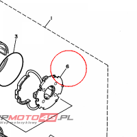 YAMAHA - BRUSH HOLDER ASSY nr: 5A8818401000